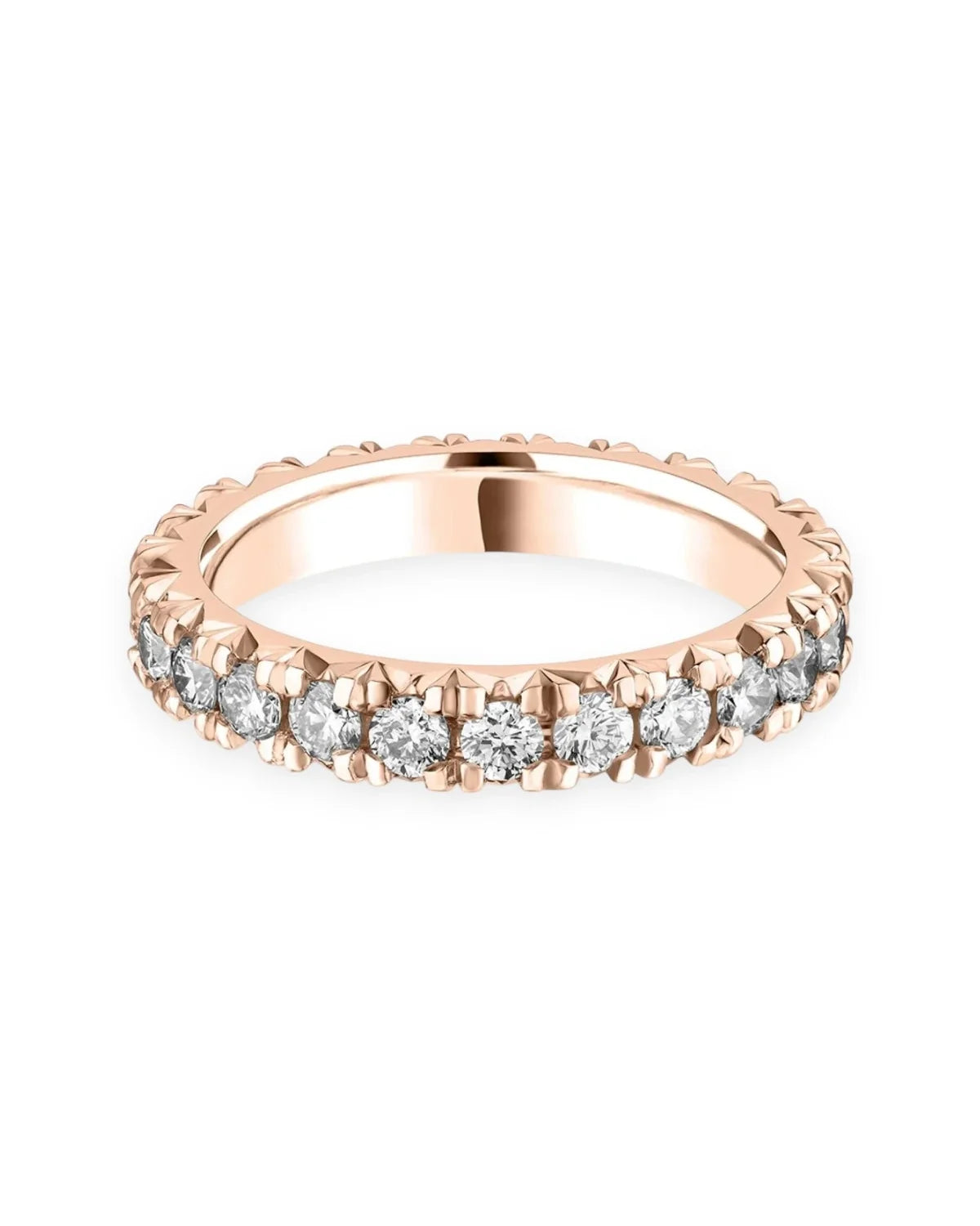 #metal_18k red gold#width + quanitity x carat weight_3.4 MM + 23 x 0.06 ct