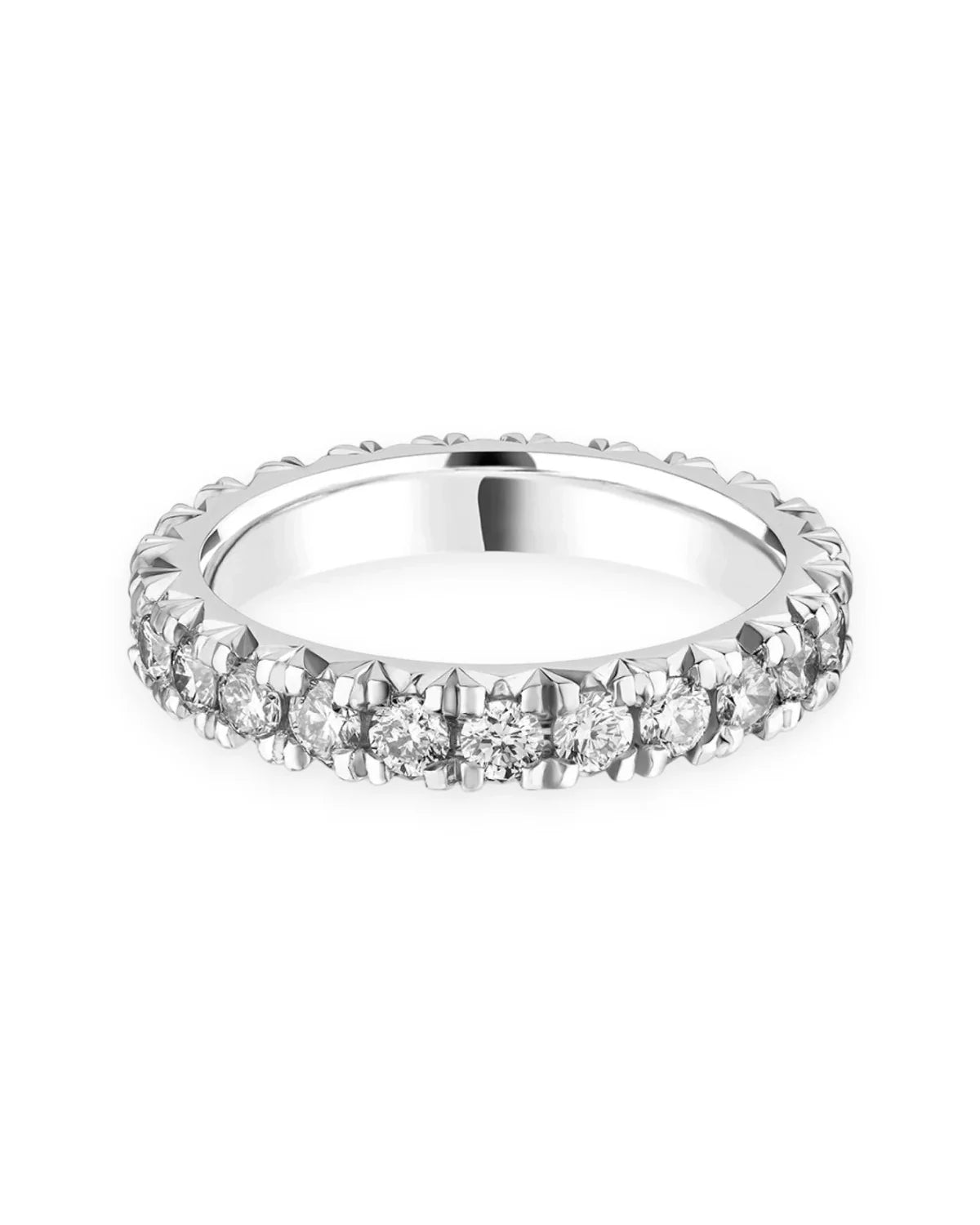 #metal_18k white gold#width + quanitity x carat weight_3.4 MM + 23 x 0.06 ct