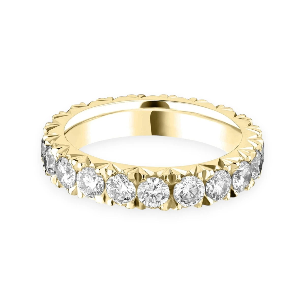 #metal_18k yellow gold#width + quanitity x carat weight_4.0 MM + 19 x 0.11 ct