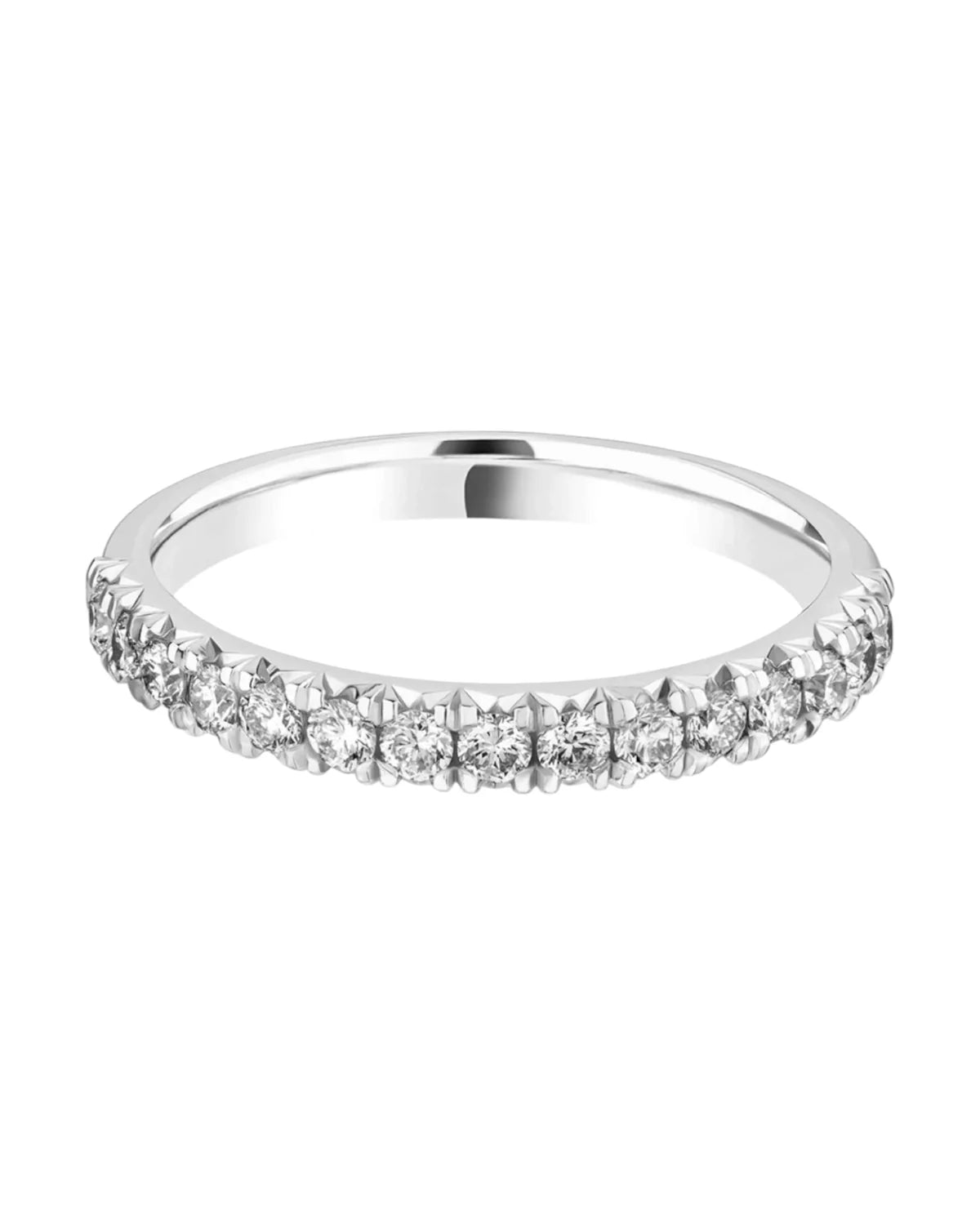 #metal_18k white gold#width + quanitity x carat weight_2.6 MM + 15 x 0.03 ct