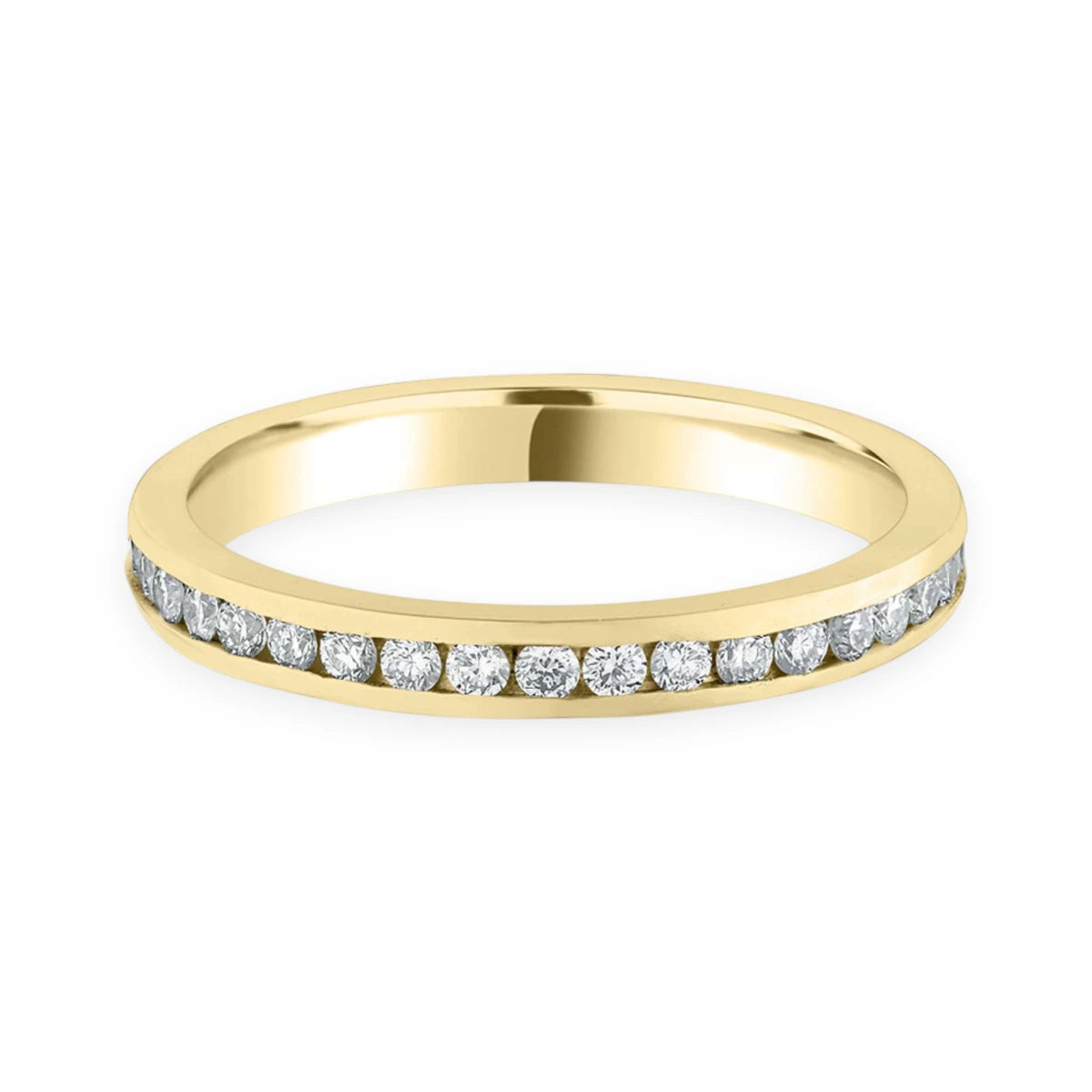 #metal_18k yellow gold#width + quanitity x carat weight_2.5 MM + 35 x 0.02 ct