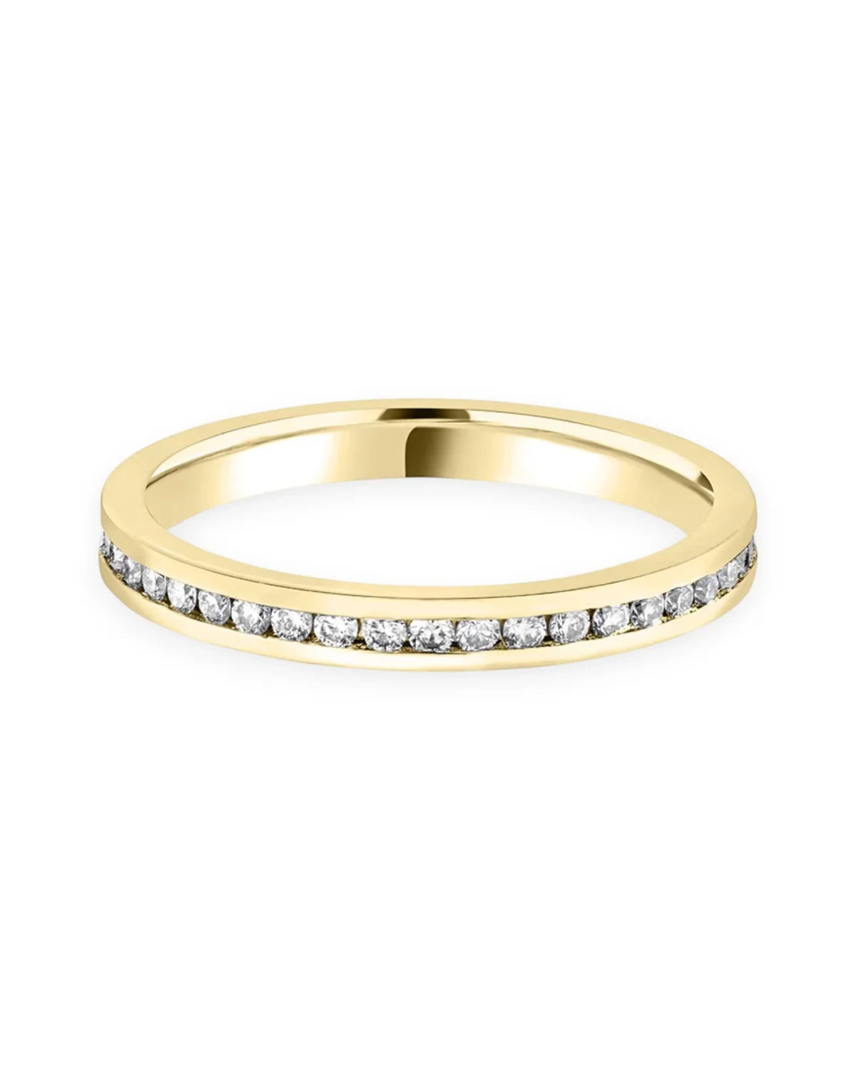 #metal_18k yellow gold#width + quanitity x carat weight_2.3 MM + 20 x 0.01 ct