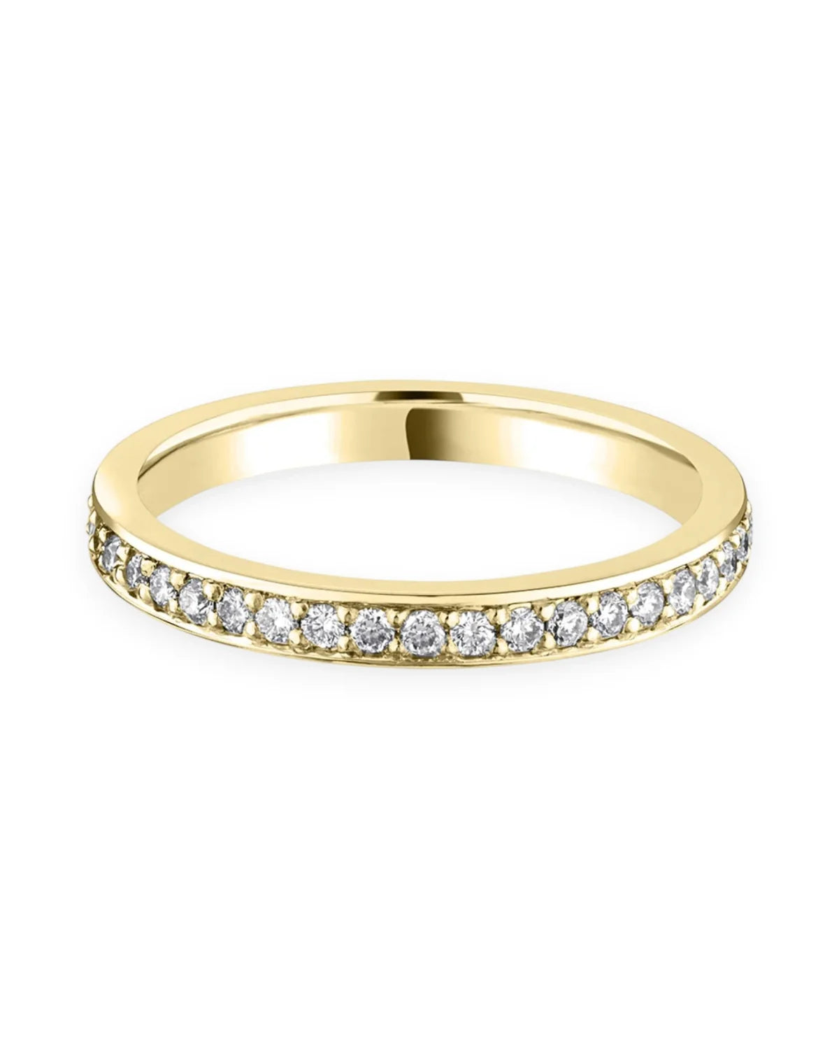 #metal_18k yellow gold#width + quanitity x carat weight_2.3 MM + 40 x 0.010 ct