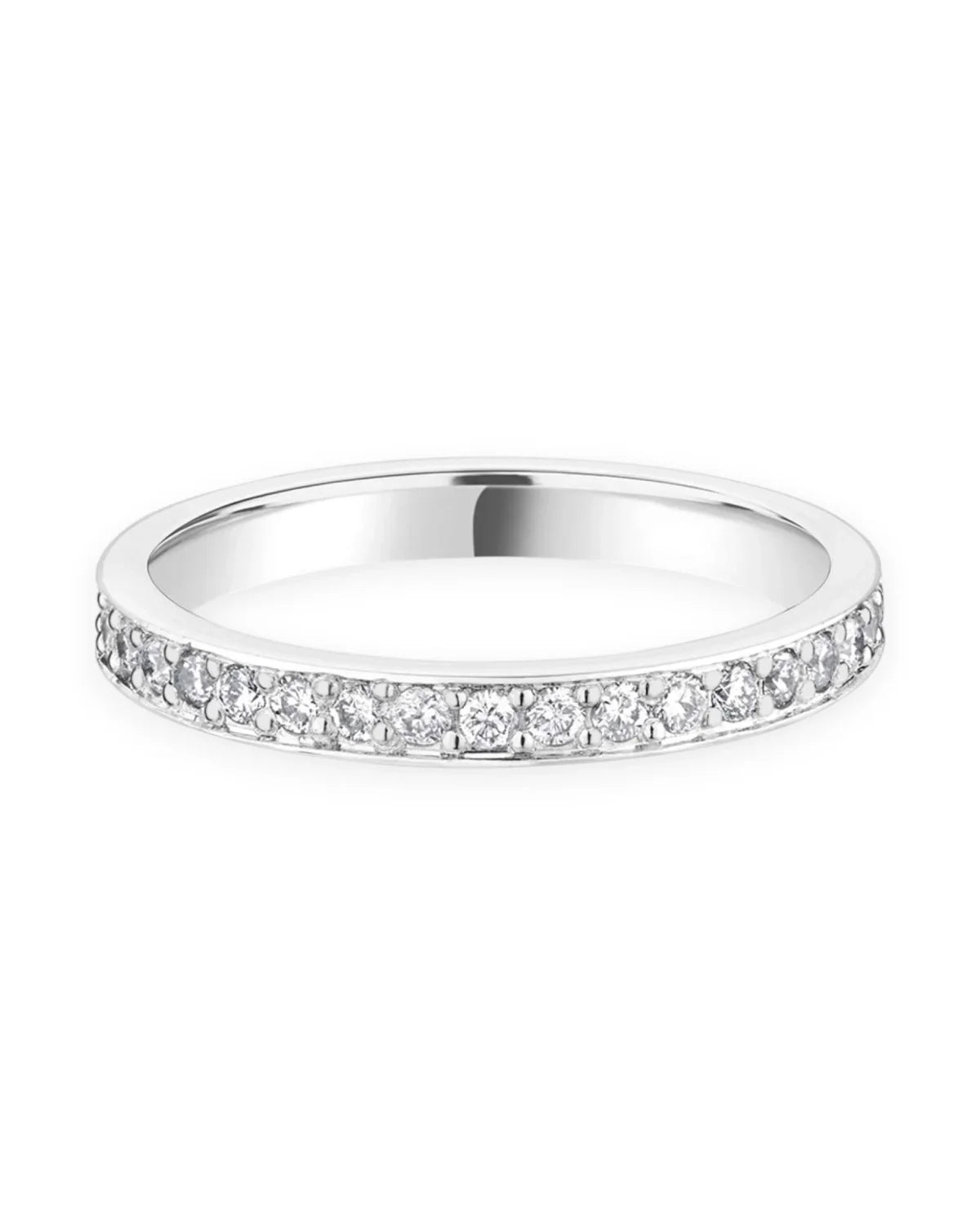#metal_platinum#width + quanitity x carat weight_2.5 MM + 18 x 0.02 ct