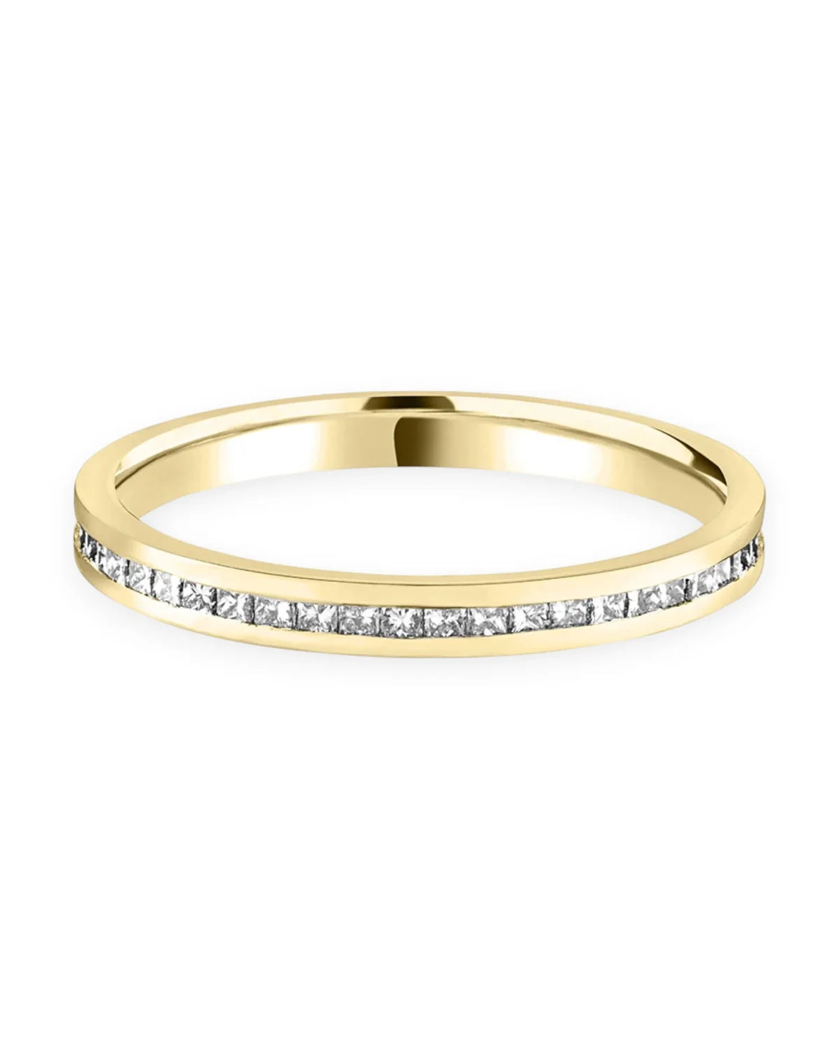 #metal_18k yellow gold#width + quanitity x carat weight_2.2 MM +43 x 0.01 ct