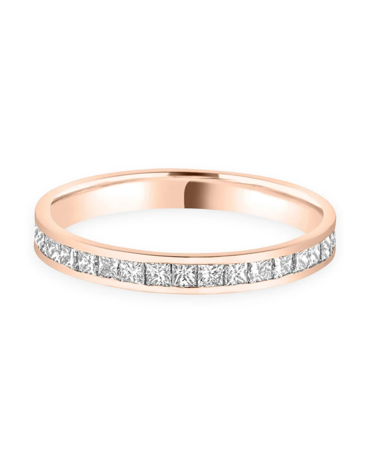 #metal_18k red gold#width + quanitity x carat weight_2.7 MM + 16 x 0.03 ct