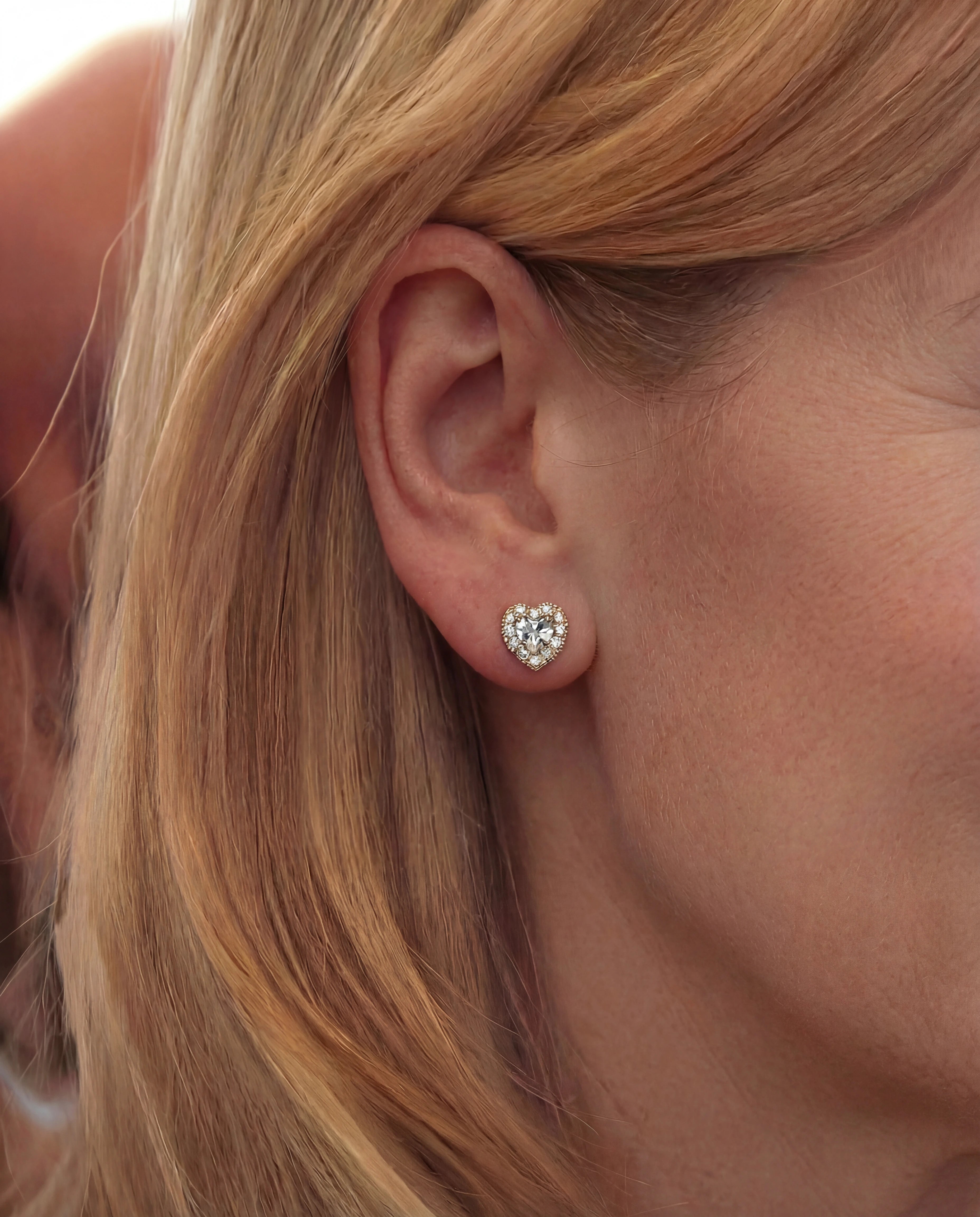 Linnea Heart Earrings