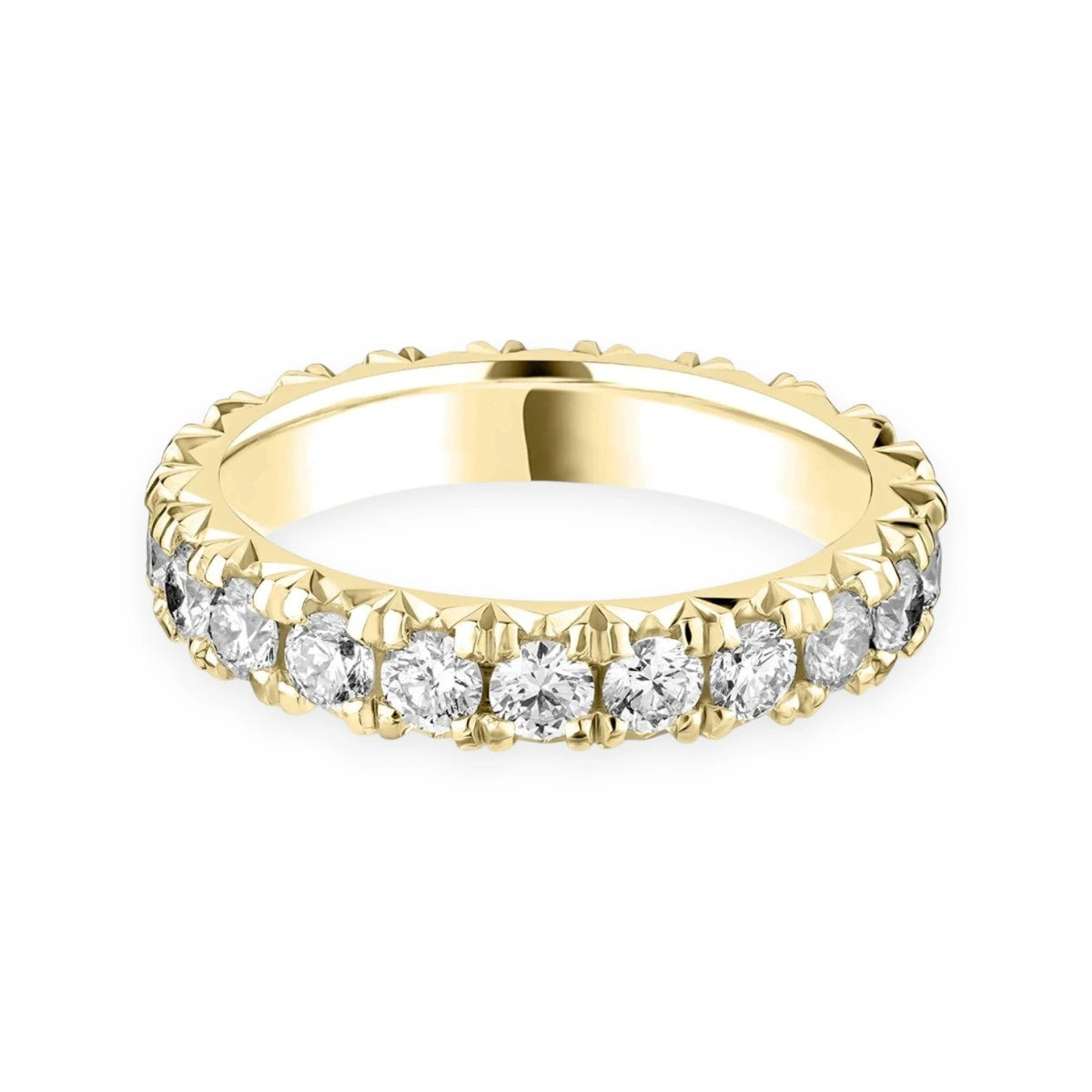 #metal_18k yellow gold#width + quanitity x carat weight_3.7 MM + 21 x 0.08 ct