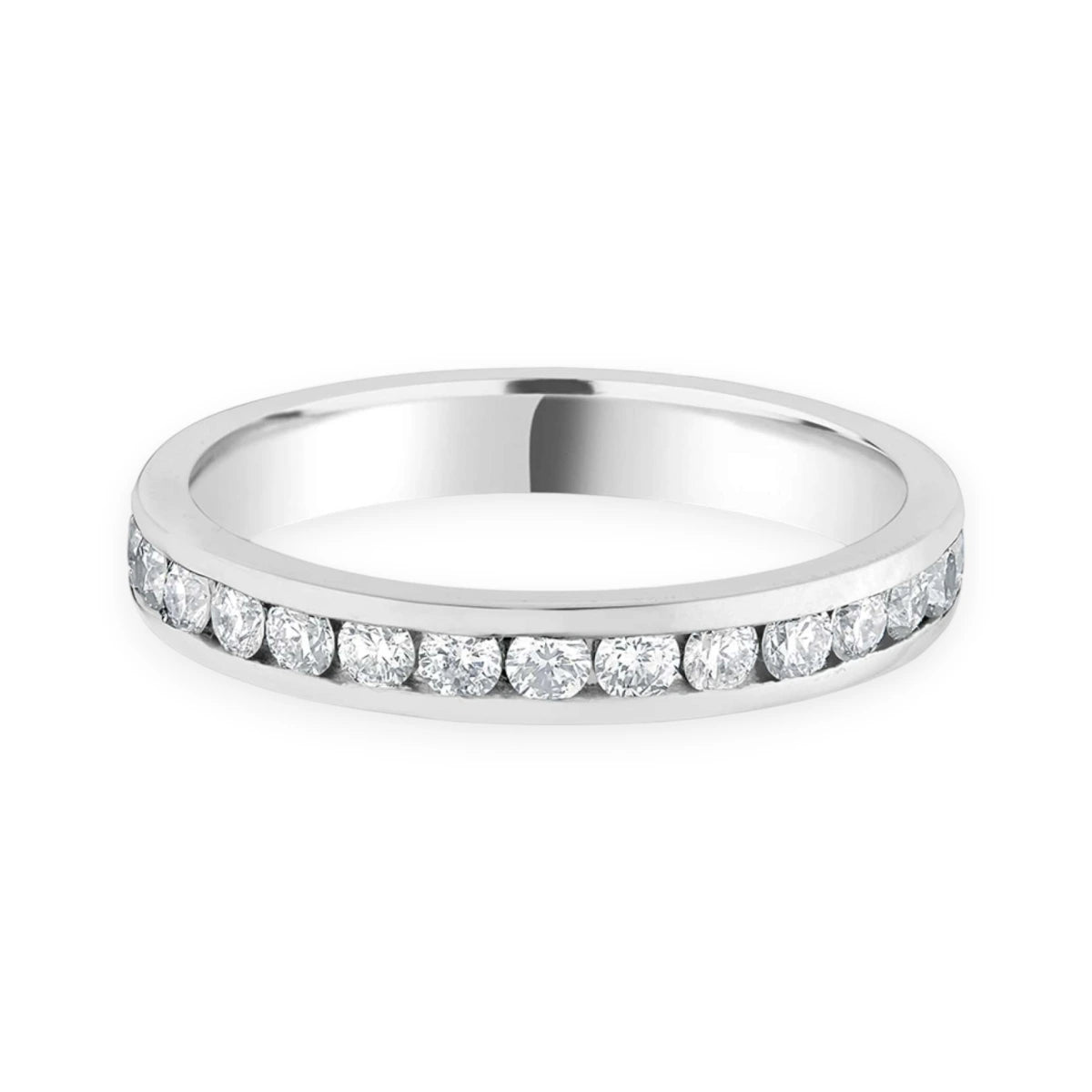 #metal_platinum#width + quanitity x carat weight_3.0 MM + 14 x 0.03 ct