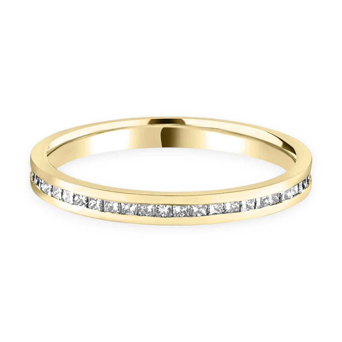 #metal_18k yellow gold#width + quanitity x carat weight_2.2 MM +43 x 0.01 ct